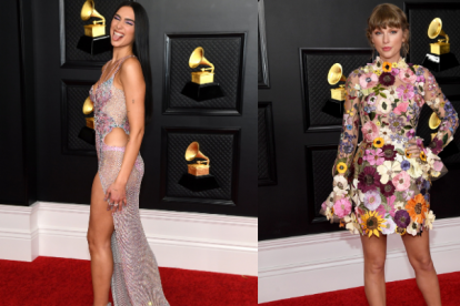 Looks de Dua Lipa y Taylor Swift.