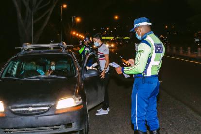 Control. EL operativo se realiza desde las 19:00.