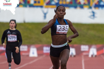 Monarca. Kiara Rodríguez fue la más destacada con sus dos oros en salto largo y 100 m.
