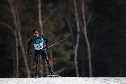 Suceso. En 2018 Klaus fue el primer ecuatoriano en competir en unos Juegos de Invierno.