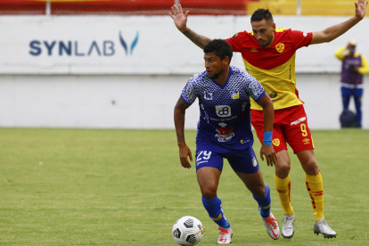 Delfín logró igualar al último minuto en su visita al estadio de Aucas.