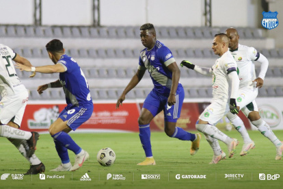 Alejandro Cabeza marcó el único gol del encuentro.