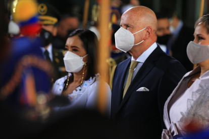 En la imagen la vicepresidente de Ecuador, Alfredo Borrero.