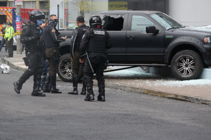 Crimen. El abogado Harrison Salcedo fue asesinado mientras transitaba por el sector de la avenida 6 de Diciembre. Para él se extinguió la acción penal. 
 Quito 28 de Abril de 2021 Agencia(ag-extra ag-expreso-ag-quito) Gustavo Guaman