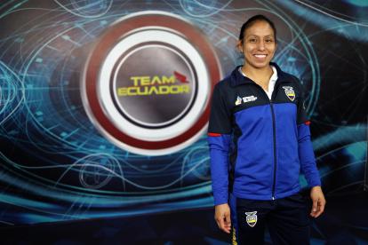 Luisa Valverde, liuchadora ecuatoriana, representará a Ecuador en los Juegos Olímpicos.