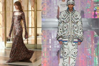 Moda bohemia y con brillos.