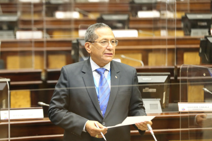 El asambleísta Luis Almeida pide una sesión urgente para fiscalizar las actuaciones de Celi, quien está detenido en la cárcel 4 de Quito.