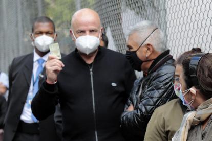 Vacunación. 150 mil personas son inoculadas diariamente en el país. Este jueves, el vicepresidente recibió su segunda dosis contra la Covid 19.