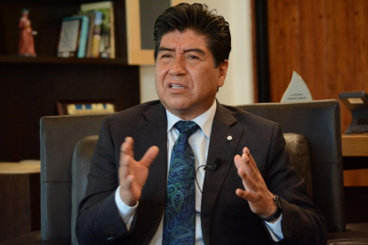 Defensa. El alcalde removido señaló que no se aferra al cargo y que presentará todos los recursos legales que le permita la ley.