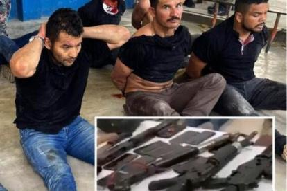 Los mercenarios detenidos, sospechosos del magnicidio en Haití.
