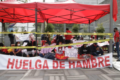 La protesta inició este 12 de julio y sus ideólogos dicen que será indefinida