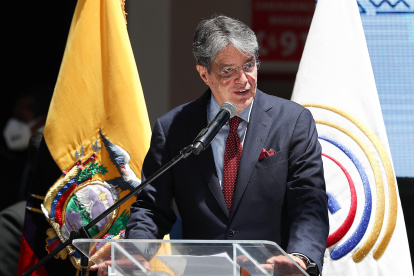 El presidente de Ecuador, Guillermo Lasso.