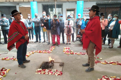 Ceremonia. La semana pasada se realizó en Cotopaxi el cambio de mando en el MICC.
