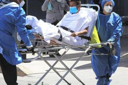 La crisis sanitaria se acentúa en México.