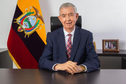 Alejandro Ribadeneira, titular de la Secretaría de Educación Superior, Ciencia, Tecnología e Innovación.
