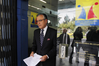 Detenido. El exsecretario jurídico de la Presidencia está sentenciado a ocho años de cárcel por el caso Sobornos.