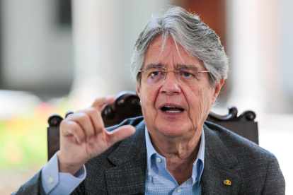El presidente ecuatoriano, Guillermo Lasso.
