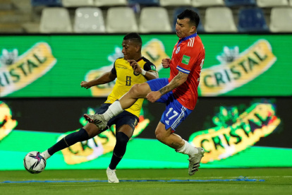 Chile vs Ecuador por las eliminatorias de Catar 2022.