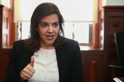 La exministra hizo pública las irregularidades en el caso Isspol en septiembre del año pasado.