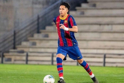 Diego Almeida, formado en la cantera del FC. Barcelona, fue llamado por Gustavo Alfaro.