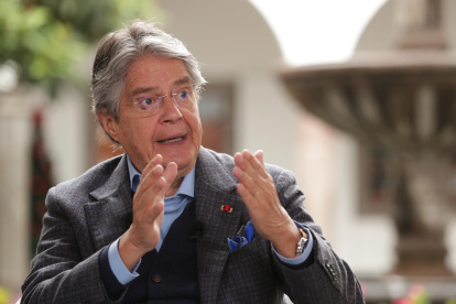 El presidente Lasso brindó hoy una entrevista en la que habló sobre la pandemia y otros temas.