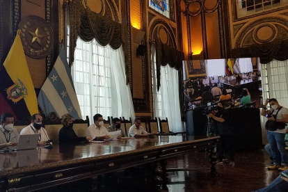 La alcaldesa Cynthia Viteri anunció la mañana de este 17 de enero las medidas