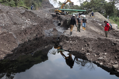 En la zona del percance se ha registrado desde hace un par de años un proceso de erosión regresiva del suelo.