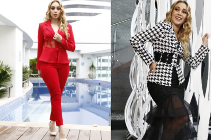 Look de Fernanda Vélez.