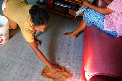 Las trabajadoras domésticas han sentido el embate de la pandemia de COVID-19.