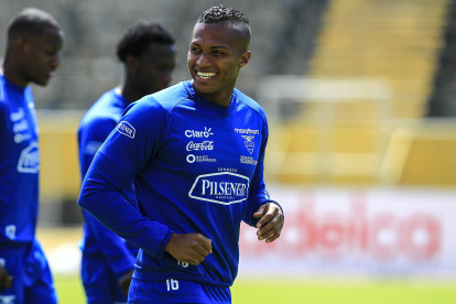 El exfutbolista ecuatoriano Antonio Valencia, en una fotografía de archivo