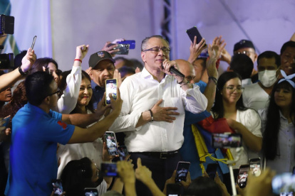 Jorge Glas dio un discurso con tintes políticos en Guayaquil, luego de permanecer en prisión desde octubre de 2017 por el caso Odebrecht.