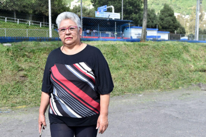 Jacqueline Álvarez habitante del barrio San Juanito en el nororiente de Quito.