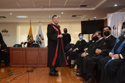 El 17 de mayo pasado, Saquicela reitró la terna para la selección del nuevo presidente de la Judicatura.