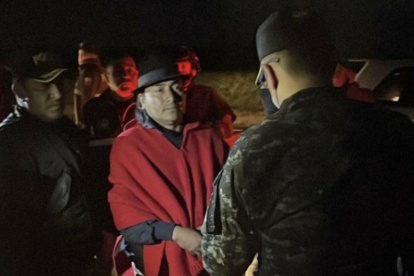 Audiencia. En Latacunga se cumplió la audiencia de calificación de flagrancia del presidente de la Conaie.