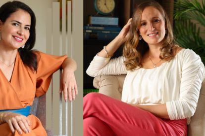 Irene Ancín y Paola Ycaza son las mujeres detrás del podcast Serendipia.