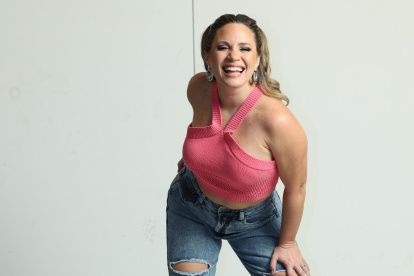 María Gracia ha paseado su poderosa voz dentro y fuera del país.