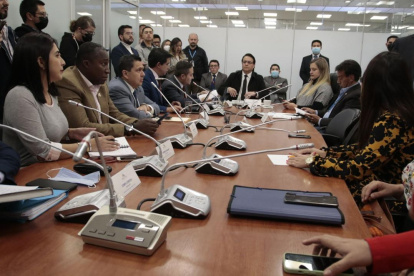 Fiscalización. La mesa legislativa recomendó el archivo del caso, pero no hubo el respaldo de los miembros.