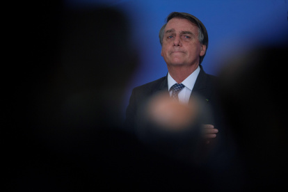 El presidente de Brasil, Jair Bolsonaro, en una imagen de archivo.
