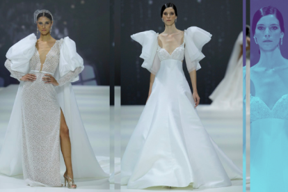 Nuevas tendencias de moda nupcial.