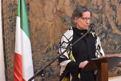 Caterina Bertolini, embajadora de Italia en Ecuador.