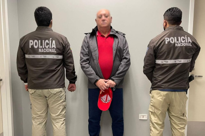 Arresto. Saona cumplirá su prisión preventiva en el Centro de Detención de El Inca.