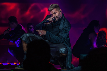 El cantante puertorriqueño Ricky Martin, en una fotografía de archivo.