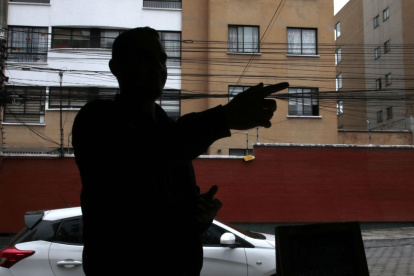 Decisión. José Luis es esmeraldeño y abandonó la ciudad que lo vio crecer por la ola de violencia y delincuencia.