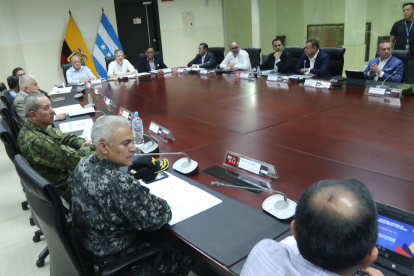 Las autoridades se reunieron en la sala de crisis desde las 10:30 de este jueves 03 de noviembre de 2022.