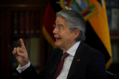 El presidente de Ecuador, Guillermo Lasso, en una fotografía de archivo.