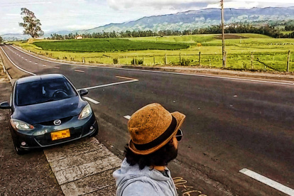 El viaje. Durante el trayecto por carreteras ecuatorianas, el vehículo fue inspeccionado solo una vez por la Policía. La revisión fue poco exhaustiva.