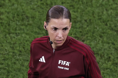 Stéphanie Frappart en la Copa Mundial de Qatar 2022