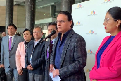 Denuncia. El legislador Villavicencio tiene el respaldado por otros asambleístas.