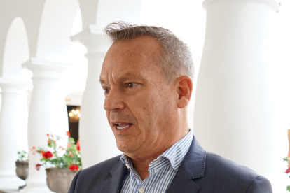 Funcionario. Andrés Seminario lleva ya siete meses en el cargo de secretario general de Comunicación.