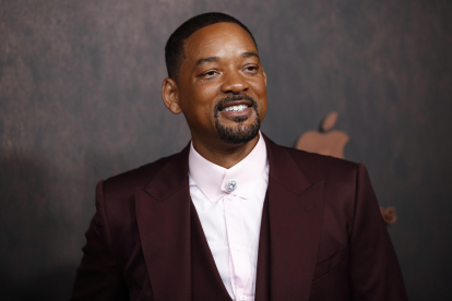 El actor estadounidense Will Smith asiste al estreno de la película "Emancipation" en el Regency Village Theatre de Los Ángeles, California, EE. UU.